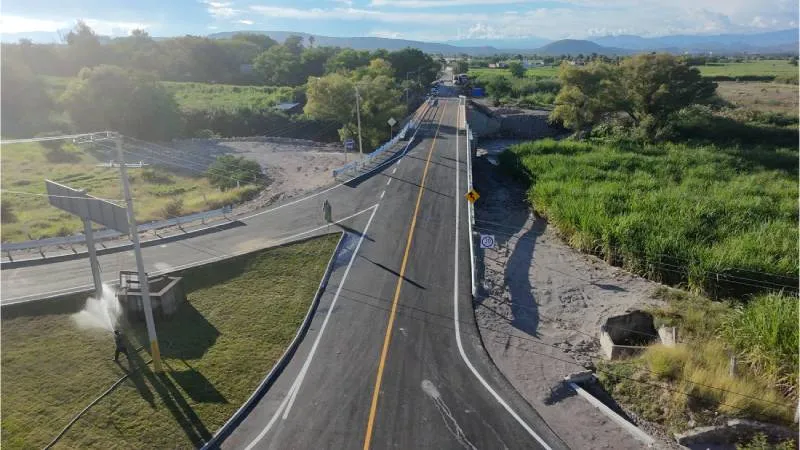 El nuevo Puente “Los Muros” en Jojutla, Morelos, fue inaugurado con una inversión de 26.6 millones de pesos./ Gobierno de México