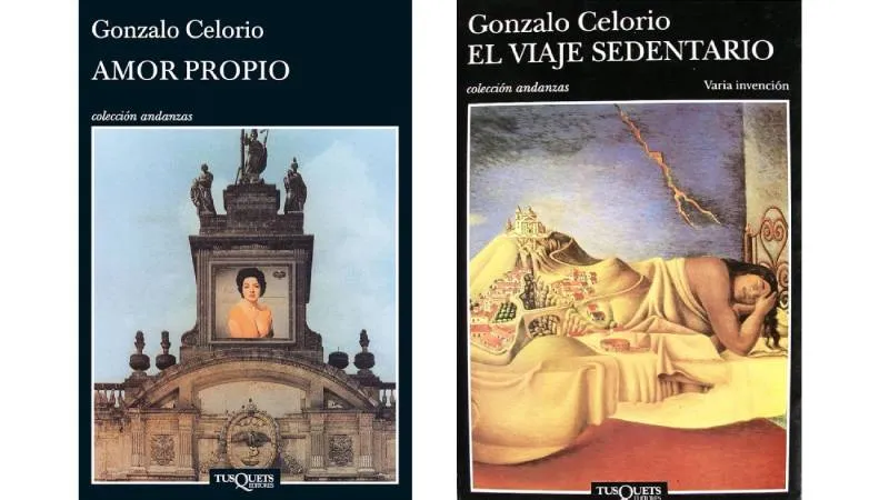 Sus obras "Amor propio" y "El viaje sedentario". / Amazon