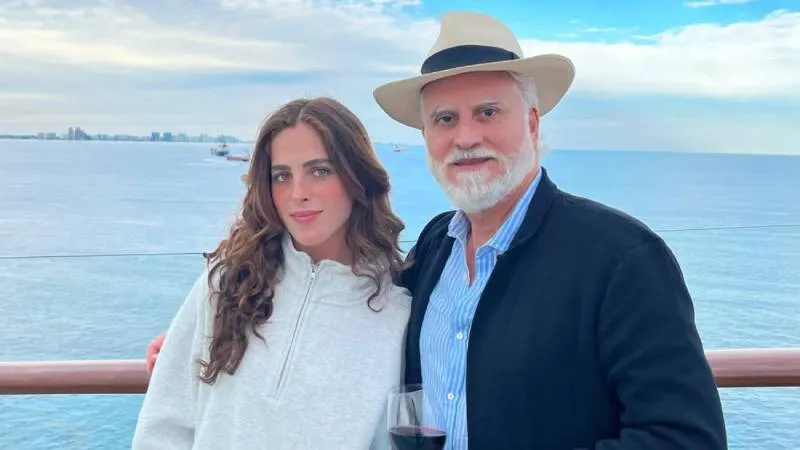 Fátima y su padre Bernardo Bosch Hernández. / IG: @fatimaboschfdz