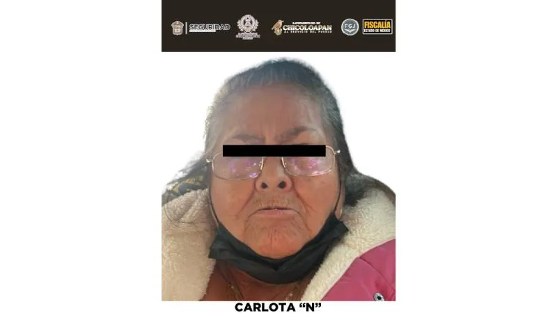 La mujer es señalada de homicidio y lesiones tras un incidente en el que presuntamente disparó contra invasores. / @FiscaliaEdomex