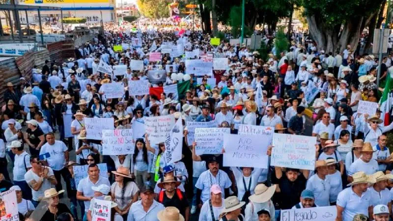 La marcha nacional por Carlos Manzo será una de las movilizaciones más grandes del año en exigencia de justicia./ RS