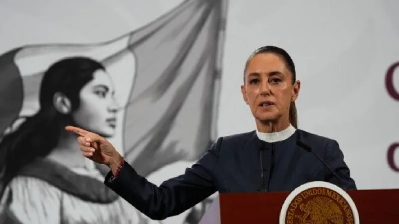 La presidenta Claudia Sheinbaum afirmó que la estrategia de seguridad “busca garantizar la paz y la tranquilidad de las y los mexicanos”./ AP