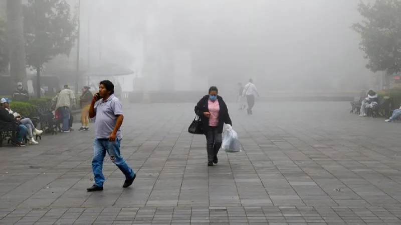 El SMN alertó que el frente ocasionará vientos fuertes, lluvias y evento de Norte en el Golfo de México y la Península de Yucatán./ RS