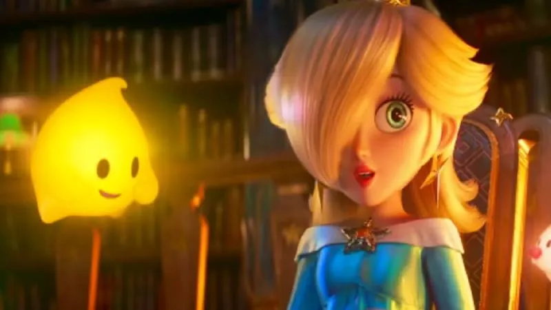 Rosalina y Bowser Jr. debutan en la gran pantalla como los nuevos personajes del universo cinematográfico de Mario./ Captura de pantalla