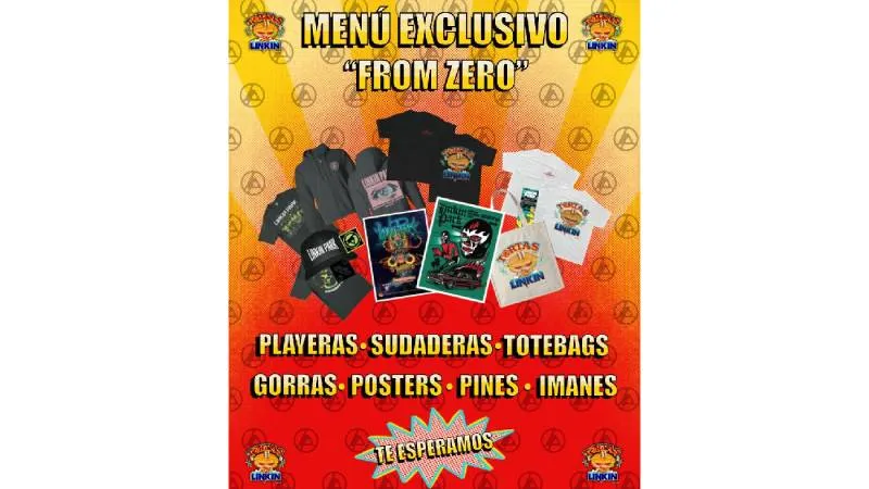 Además de las tortas, habrá playeras, pósters y tote bags de edición limitada para los asistentes. / X:@linkinpark