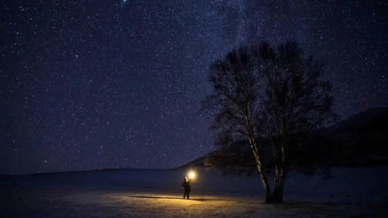 La galaxia de Andrómeda podrá observarse con mayor claridad durante la noche sin Luna./ Pixabay
