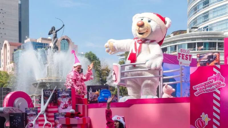El desfile navideño recorrerá el tramo del Ángel de la Independencia al Monumento a la Revolución./ RS