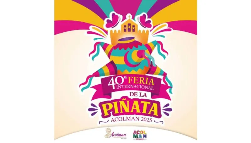 La Feria Internacional de la Piñata Acolman 2025 está lista para celebrar su edición 40. / Facebook