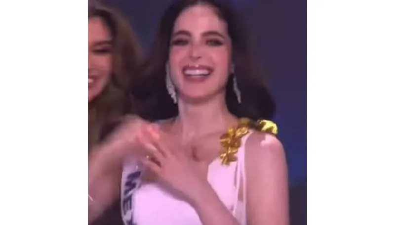 Reacción de Fátima Bosch al entrar al top 12. /RS