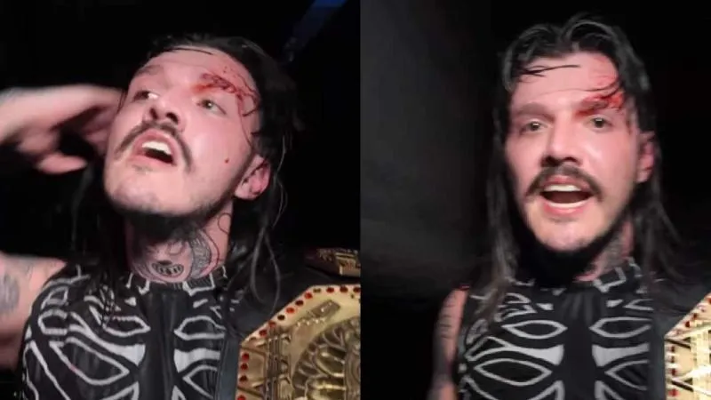 Dominik recibió un monedazo en la CDMX | @luchalibreaaa