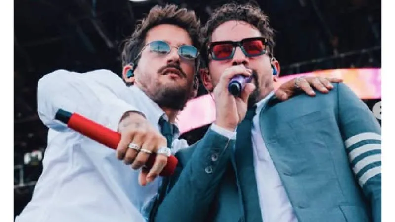 Mau & Ricky fueron de los primeros en encender el ambiente del Flow Fest este domingo./ IG: FlowFest