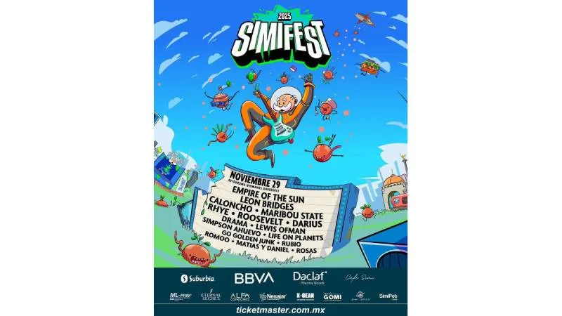 Cartel oficial del SimiFest. / Simi Fest 2025