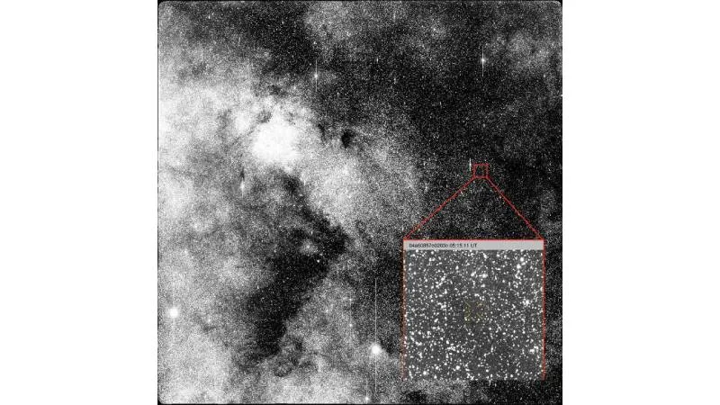 3I/ATLAS cuando fue descubierto el 1 de julio de 2025. / NASA