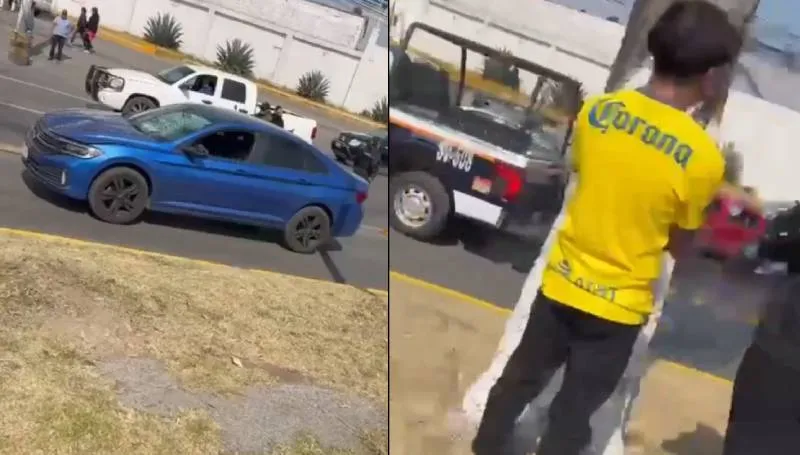 El accidente ocurrió en Avenida José López Portillo, en Tultitlán, Estado de México. / RS