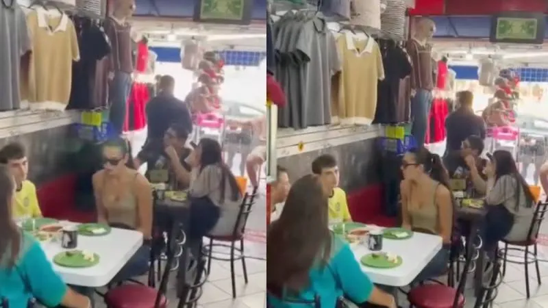 La cantante británica convivió con su familia en un espacio improvisado dentro del local por la alta demanda. / TikTok