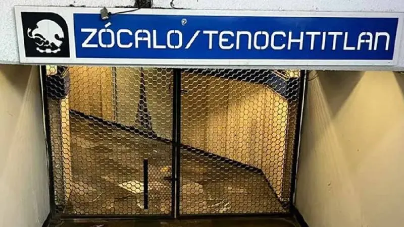 El Metro pidió a los usuarios “Toma precauciones” ante el cierre de estaciones clave./ RS