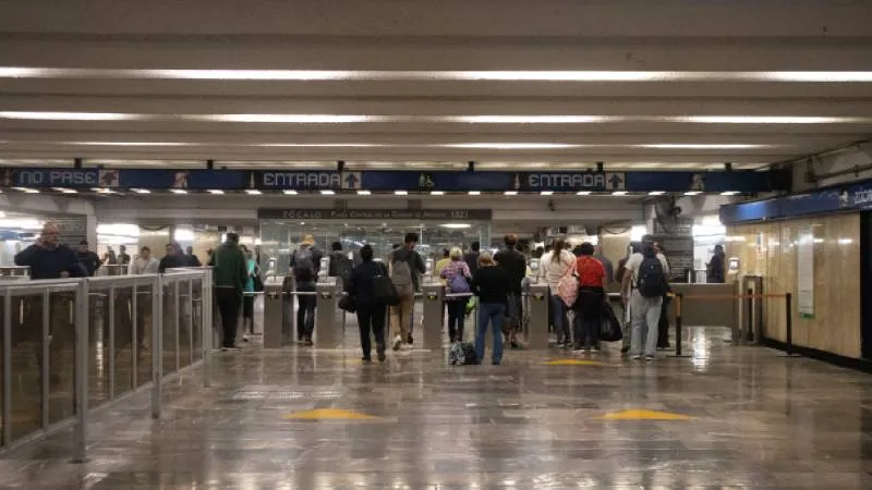 Zócalo/Tenochtitlan, Allende y Pino Suárez permanecen cerradas desde el 5 de diciembre hasta nuevo aviso./ X