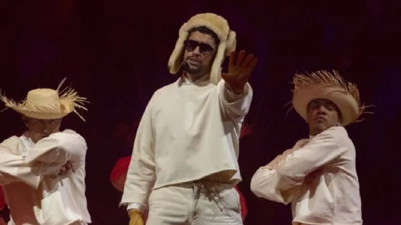 La “casita” llega a CDMX con su diseño caribeño intacto, lista para convertirse en uno de los momentos más esperados del show de Bad Bunny./ AP