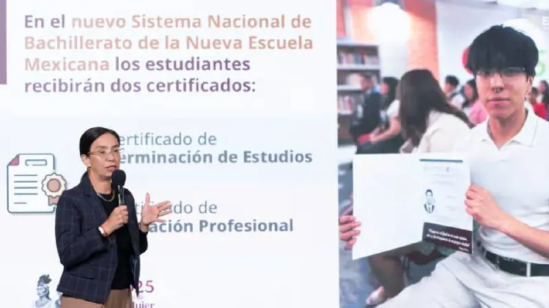 La SEP construirá 130 centros de ciberbachillerato en 107 municipios para ampliar el acceso a la Educación Media Superior./ Gobierno de México