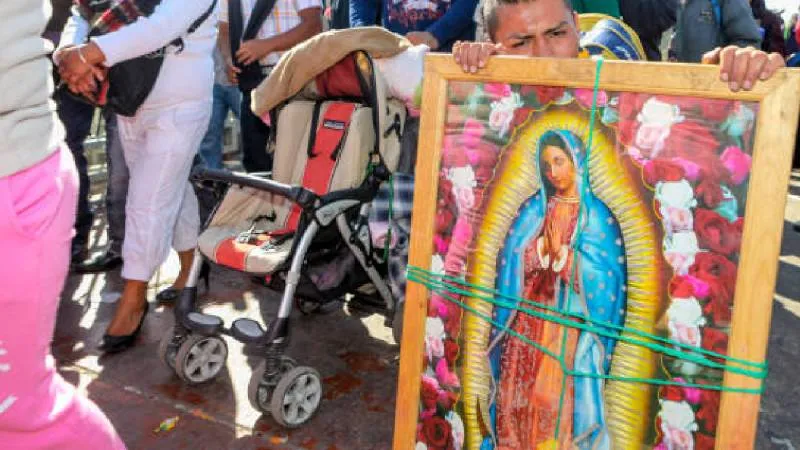Peregrinos de todo el país arriban a pie, en bicicleta o caravana para rendir homenaje a la Virgen de Guadalupe./ Pixabay