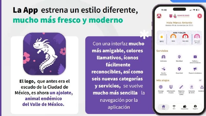 Con tecnología NFC, los usuarios podrán ingresar al Metro y Metrobús acercando su teléfono al validador./ App CDMX