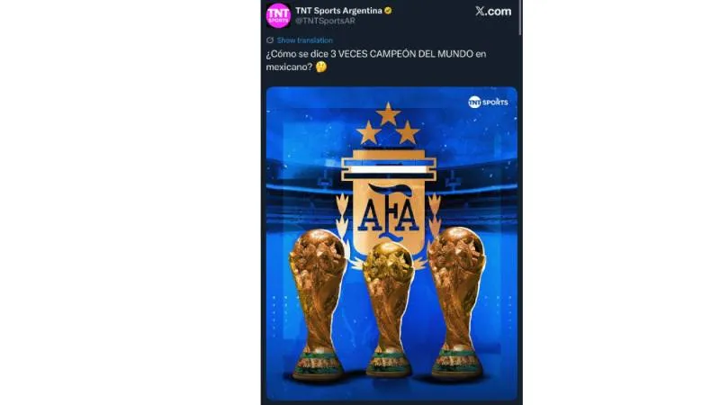 Burla desde Argentina