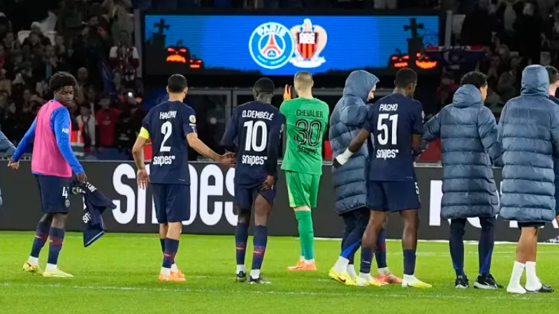 Dembélé muestra dolor muscular | PSG