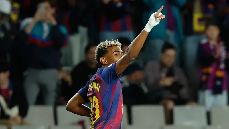 Lamine Yamal vuelve a anotar | AP