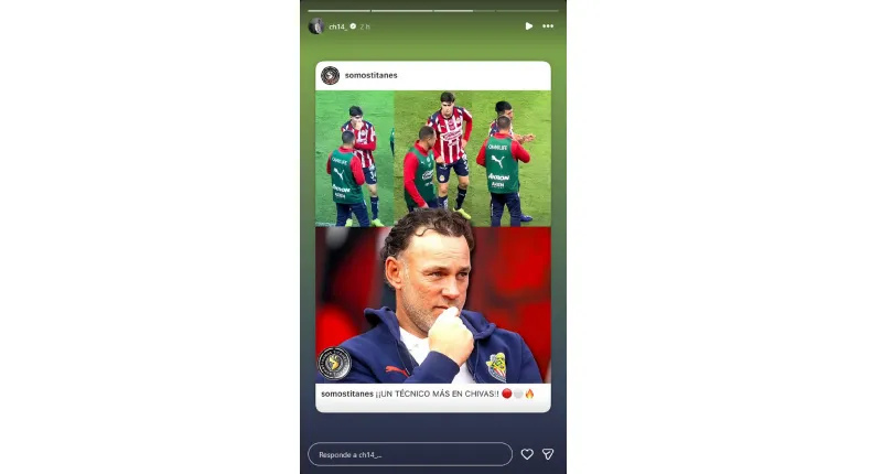 Publicación de Javier Hernández | IG: CH14