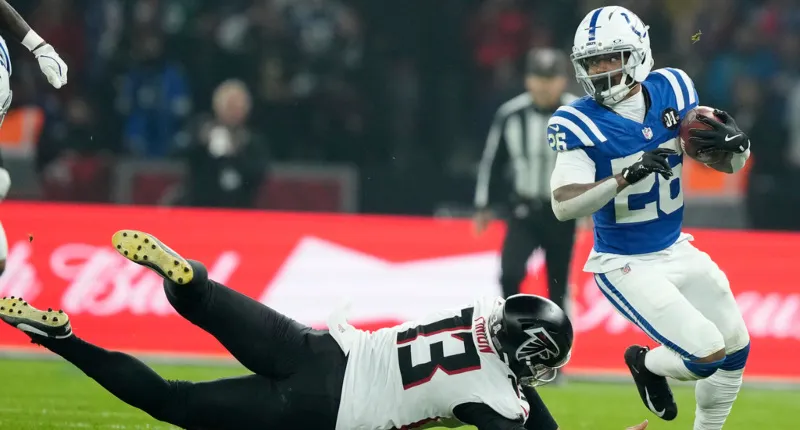 Jonathan Taylor brilló en Berlín | AP