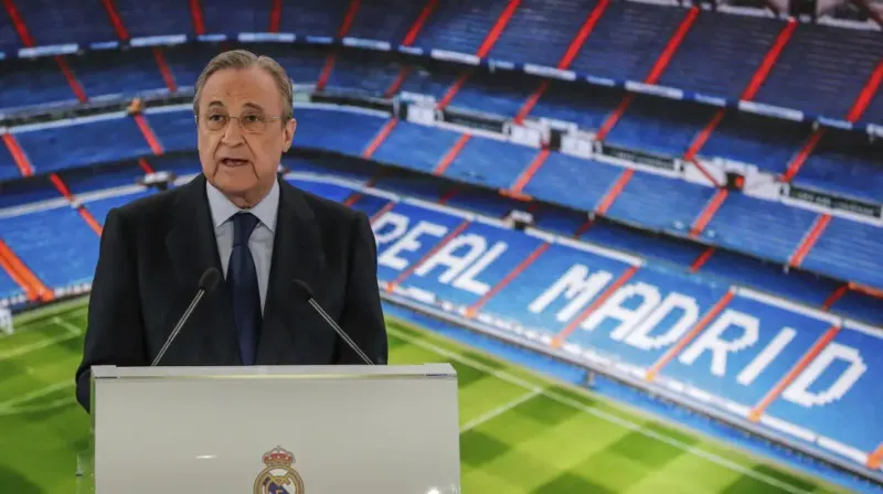 Florentino Pérez, presidente del Real Madrid | AP