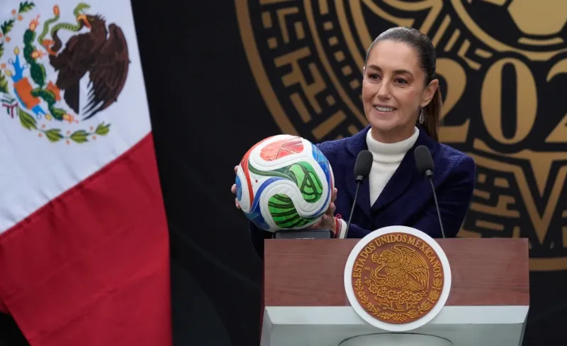 Claudia Sheinbaum, presidenta de México | AP