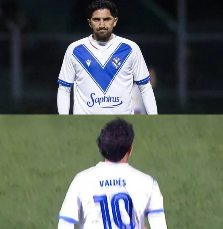 Diego Valdés, jugador de Vélez | CAPTURA DE PANTALLA