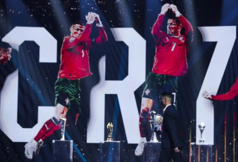 Cristiano Ronaldo fue reconocido por la FPF | FPF