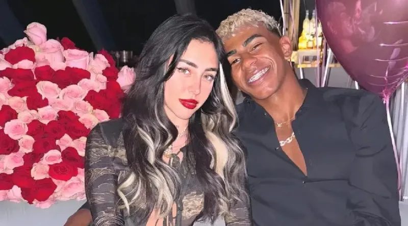 Nicki Nicole y Lamine Yamal | IG