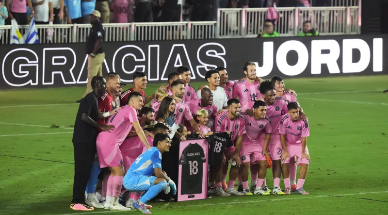 Homenaje a Jordi Alba | AP