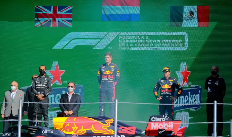 Checo Pérez se sube al podio en el GP de la Ciudad de México | IMAGO7