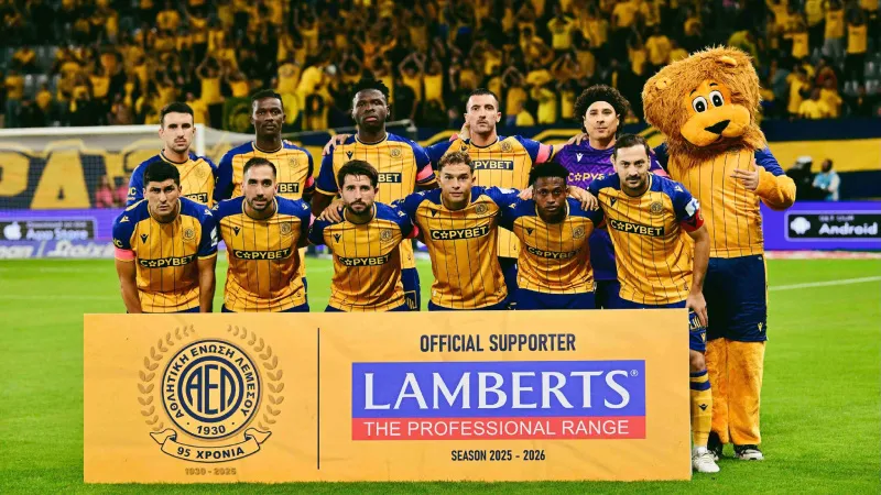 Limassol sube al 8vo puesto | X: @aelfc_official