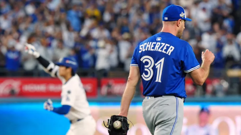 Max Scherzer, lanzador de los Blue Jays | AP