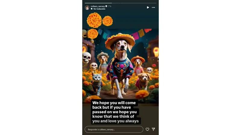 Mensaje de la esposa de Aaron Ramsey | IG: colleen_ramsey