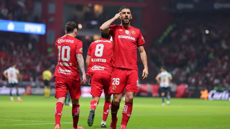 Toluca aprovechó el mal primer tiempo de Rayados | IMAGO7