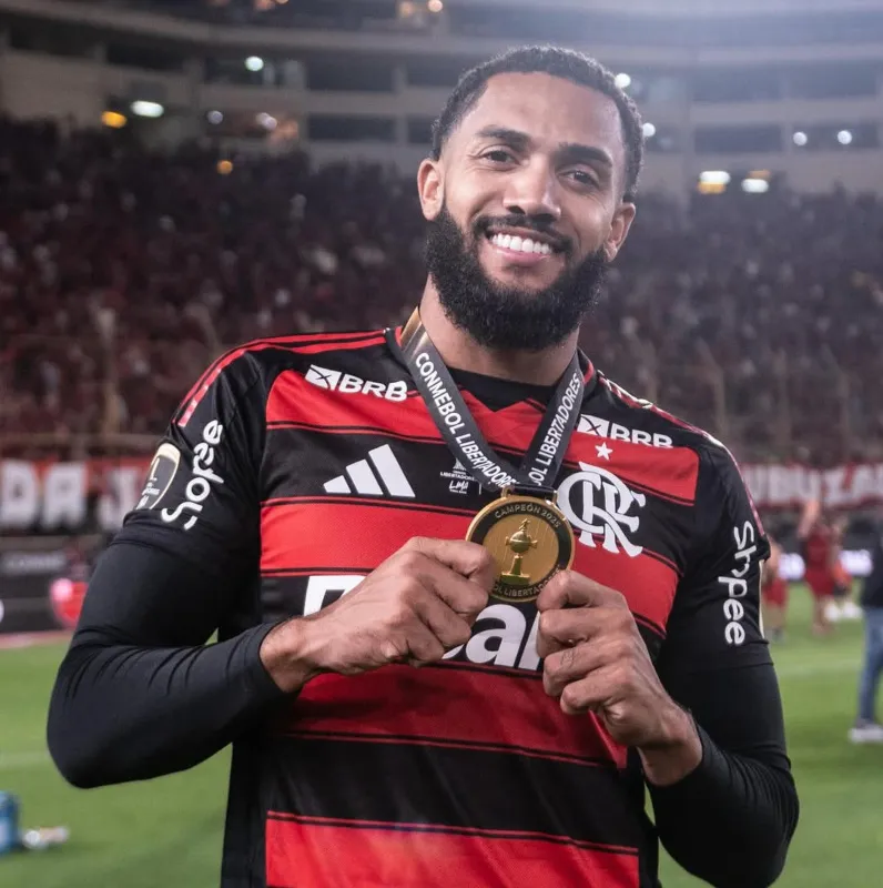 Juninho ganó la Libertadores con Flamengo | IG: juninhovieira___21