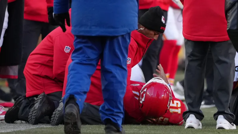 Mahomes lesionado | AP