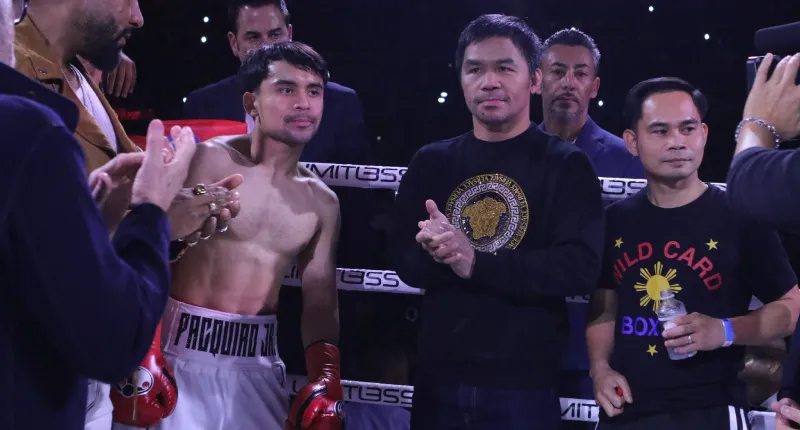 Emmanuel Pacquiao Jr. en su debut | AP