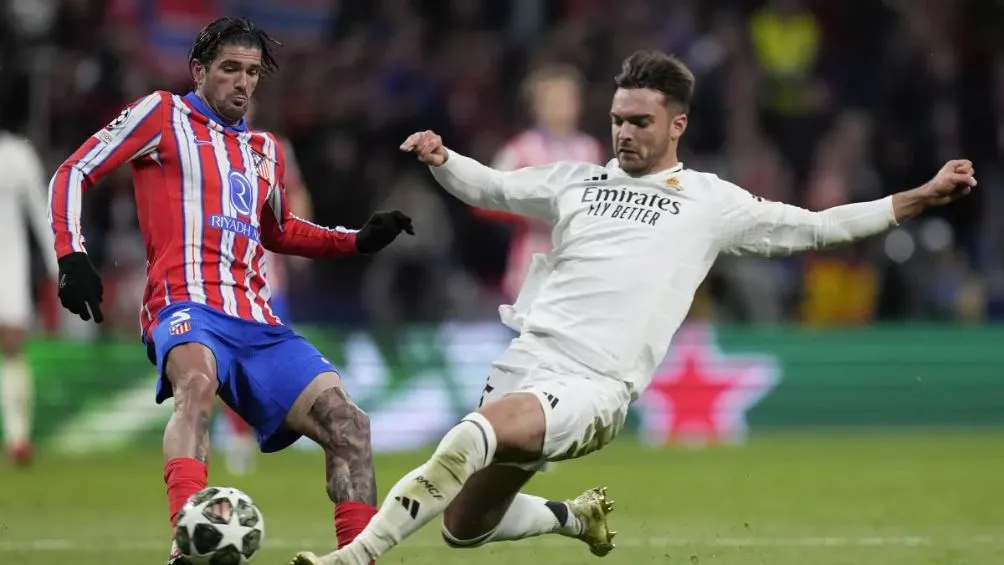 Asencio en un derby de Madrid | AP