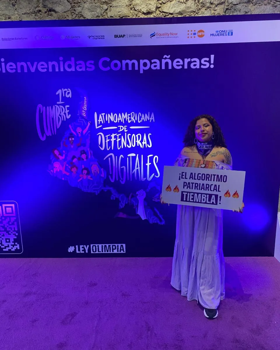 Prania Esponda llegará con su rap feminista para crear conciencia / FB: @mariaguadalupe.munozesponda
