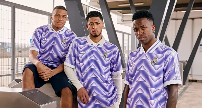 Vini, Bellingham y Mbappé con la nueva camiseta | Adidas