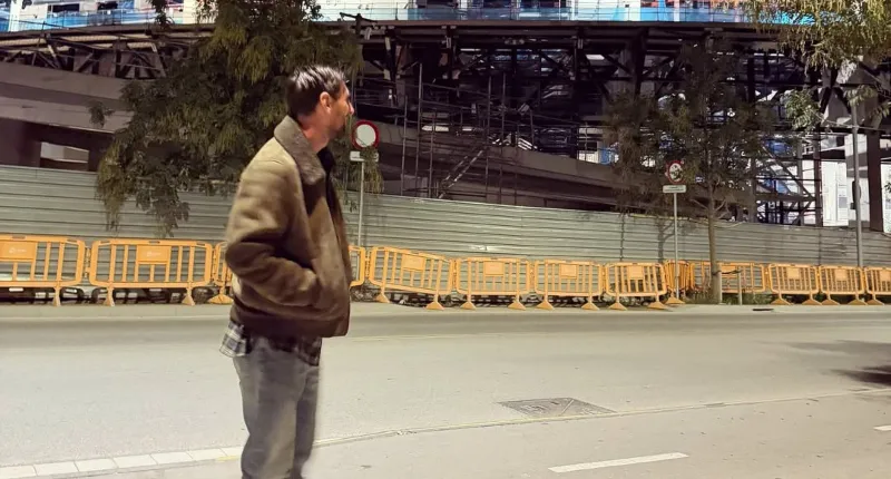 Messi afuera del Camp Nou | IG: leomessi