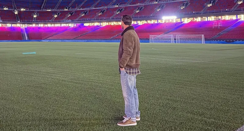 Messi visita el Camp Nou | IG: leomessi