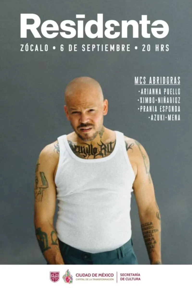 El show está programado para iniciar a las 20:00 horas/Redes sociales